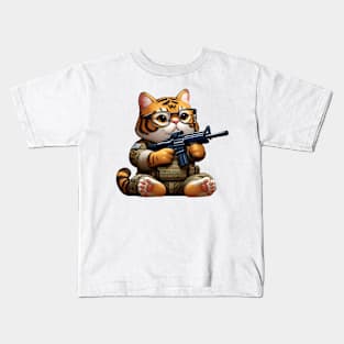 Tactical Tiger Kids T-Shirt